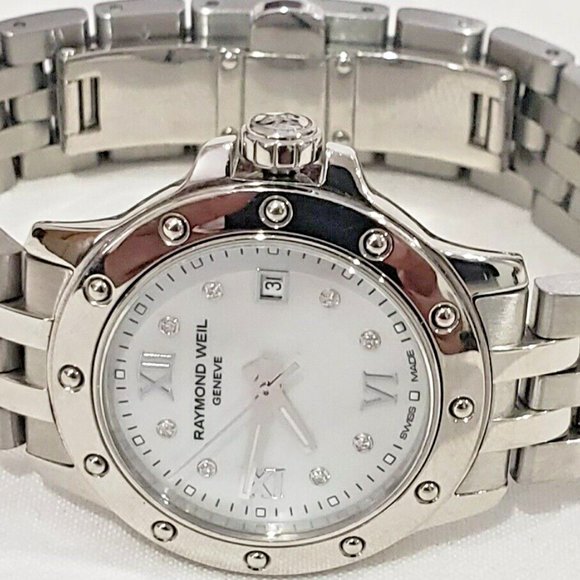 $1050 MSRP| RAYMOND WEIL Tango Diamond MOP Dial Ladies Watch main image 10